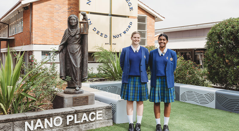 Nagle Catholic College South Blacktown students on campus
