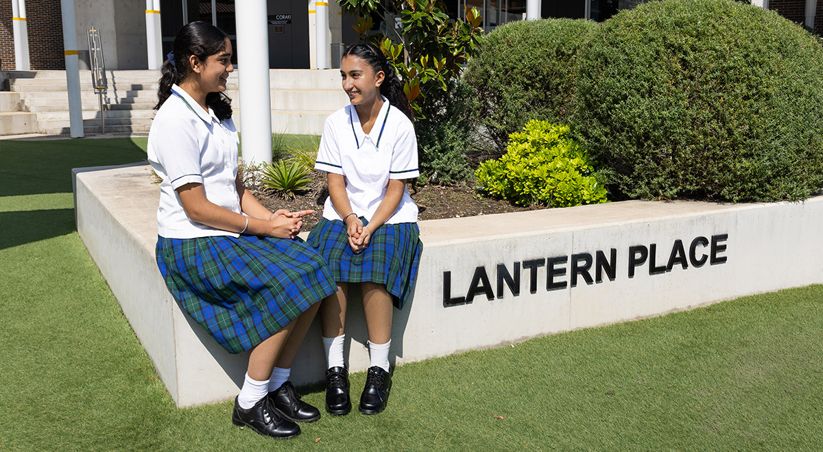 Students at Nagle Catholic College South Blacktown