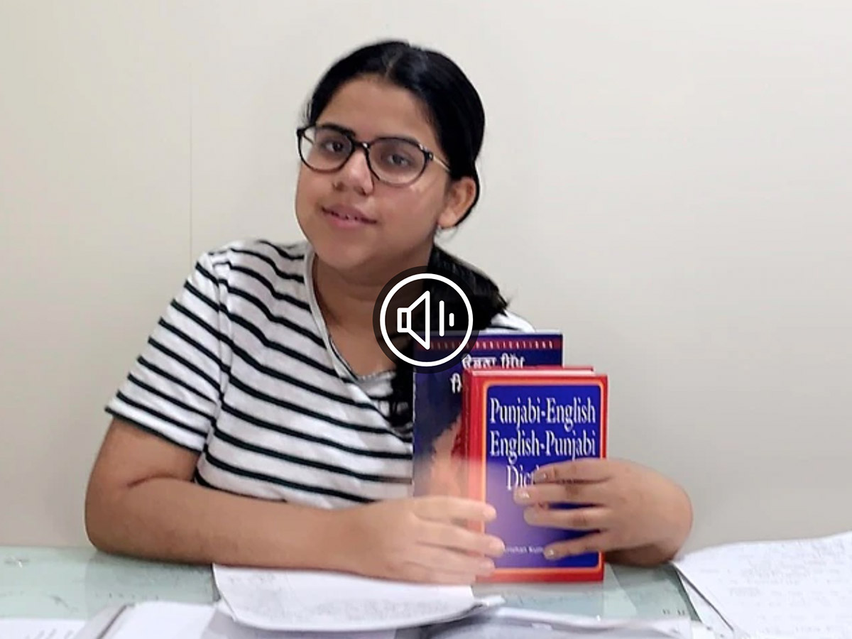 Nagle student and HSC Punjabi topper Lovisha Gangwani never expected that she will secure the top position