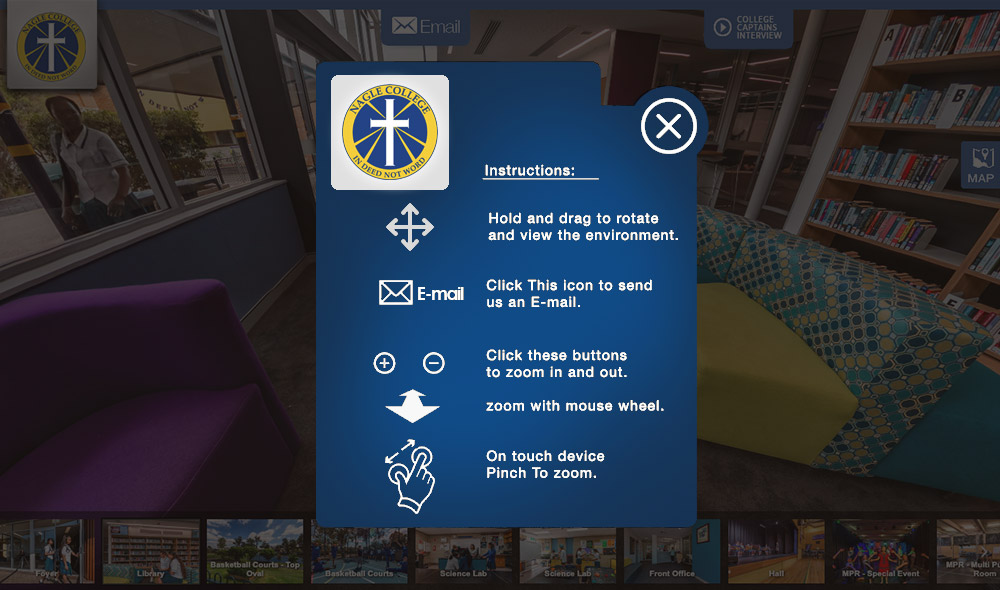 Take a 360 Tour of Nagle College