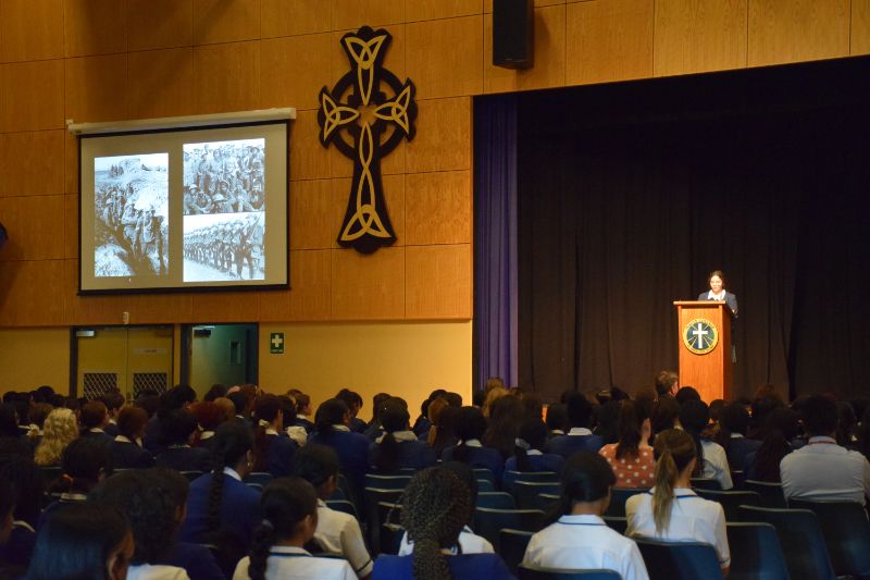 Anzac Zac commemoration at Nagle Catholic College Blacktown