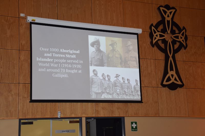 Anzac Zac commemoration at Nagle Catholic College Blacktown