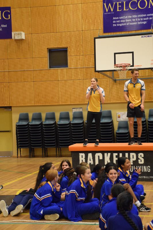 Backflip Against Bullying at Nagle Catholic College Blacktown