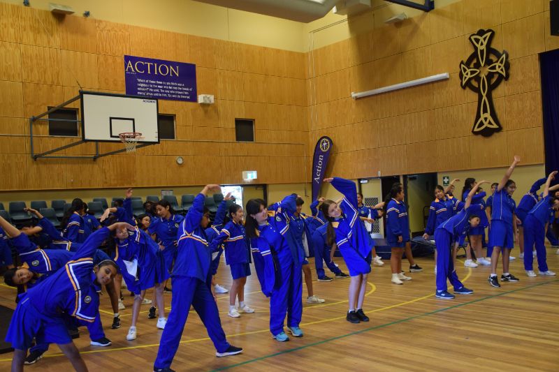 Backflip Against Bullying at Nagle Catholic College Blacktown