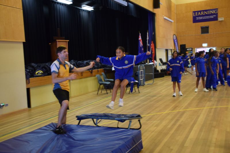 Backflip Against Bullying at Nagle Catholic College Blacktown