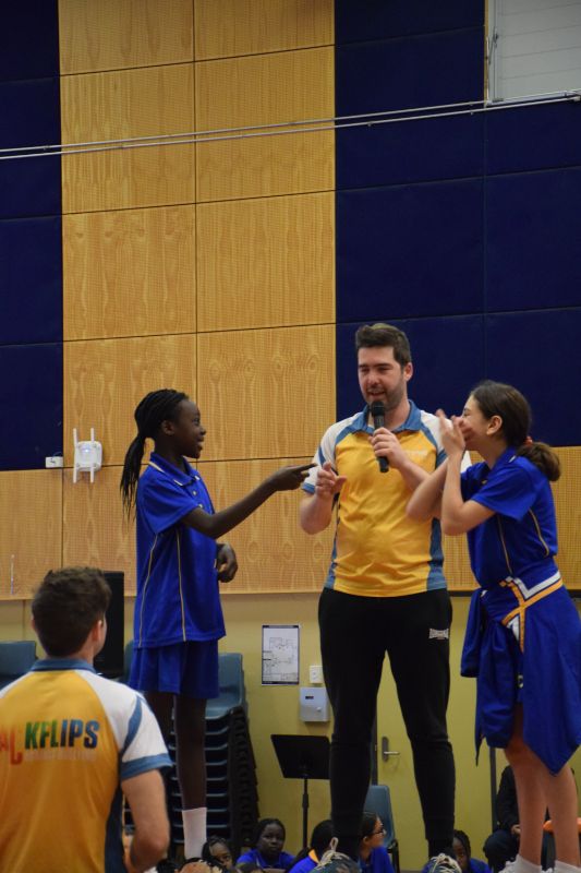 Backflip Against Bullying at Nagle Catholic College Blacktown