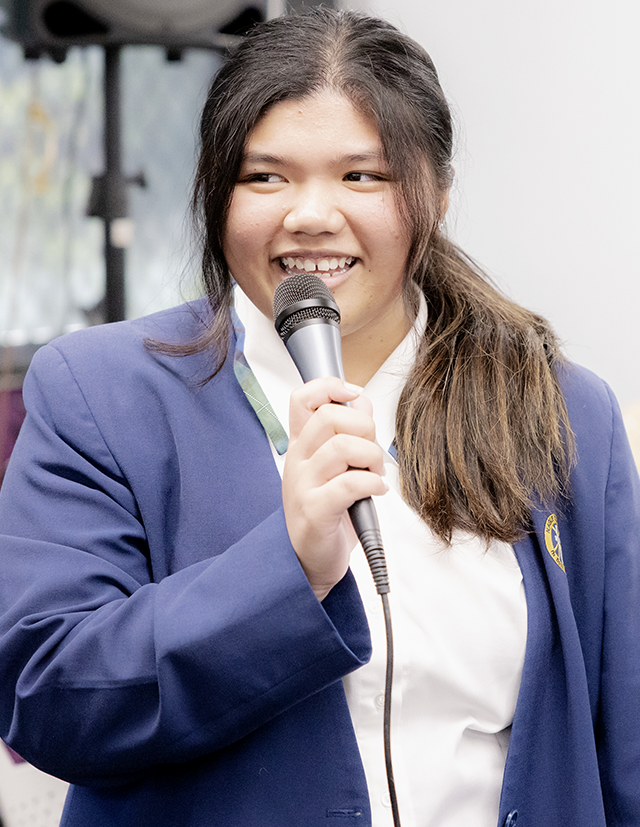 Nagle Catholic College South Blacktown student singing