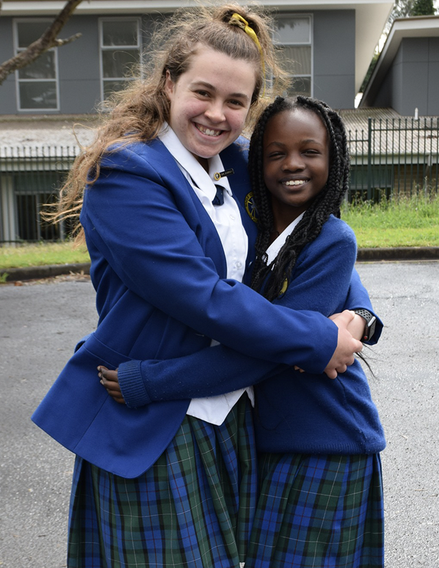 Nagle Catholic College South Blacktown big sister little sister program