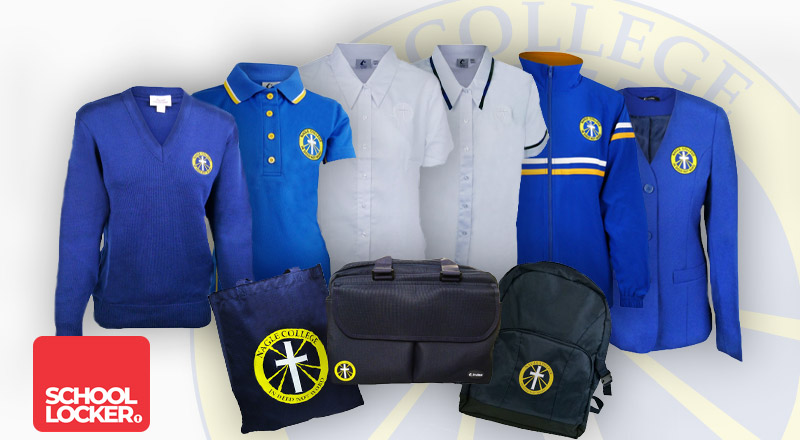 Nagle Catholic College South Blacktown student uniform from school locker