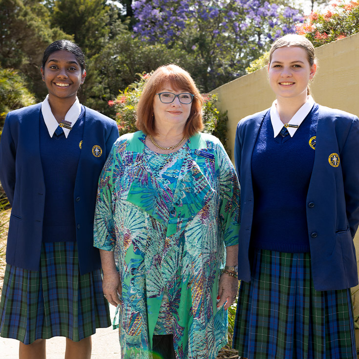 Nagle Catholic College South Blacktown dedicated principal Delma Horan