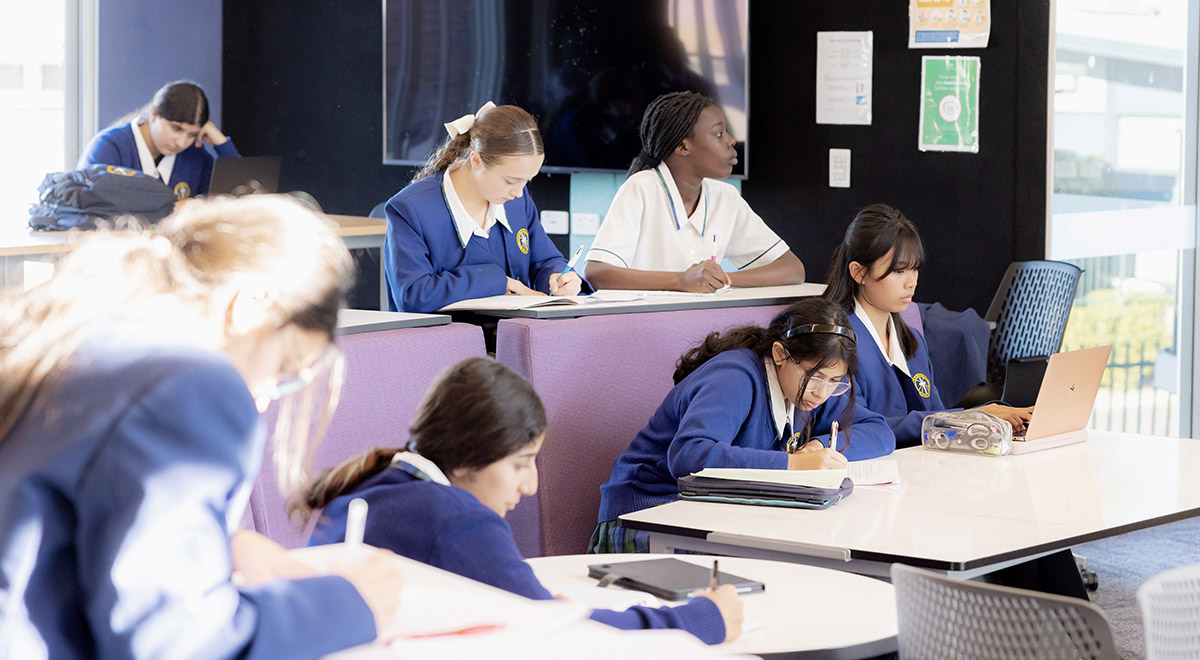 Harikat, Chanelle and Maryam (Yr 9 Students)