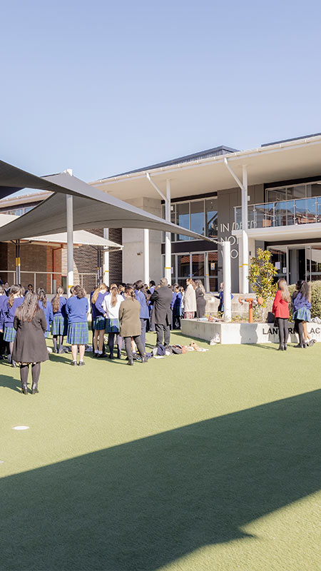 Assembly at Nagle Catholic College